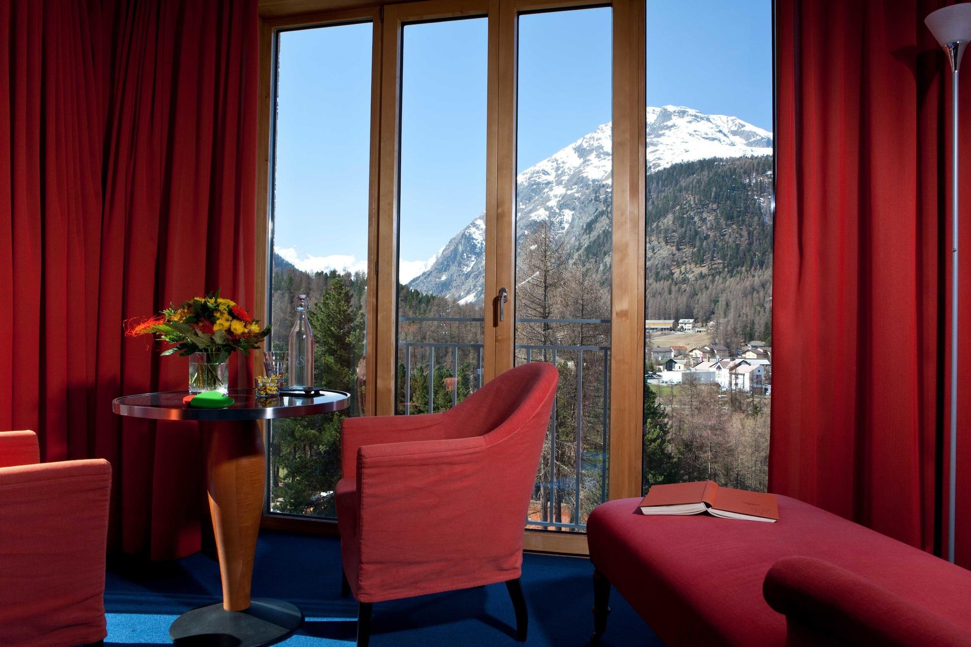 Hotel Saratz Pontresina Exteriör bild