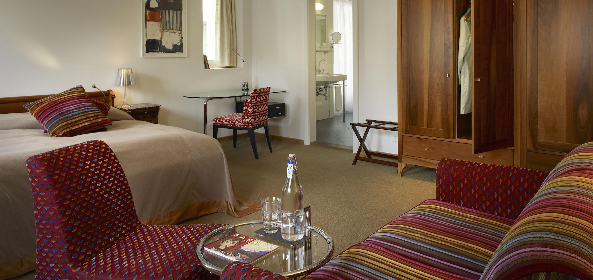 Hotel Saratz Pontresina Rum bild