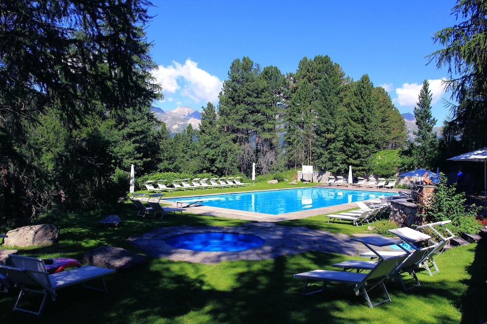 Hotel Saratz Pontresina Exteriör bild