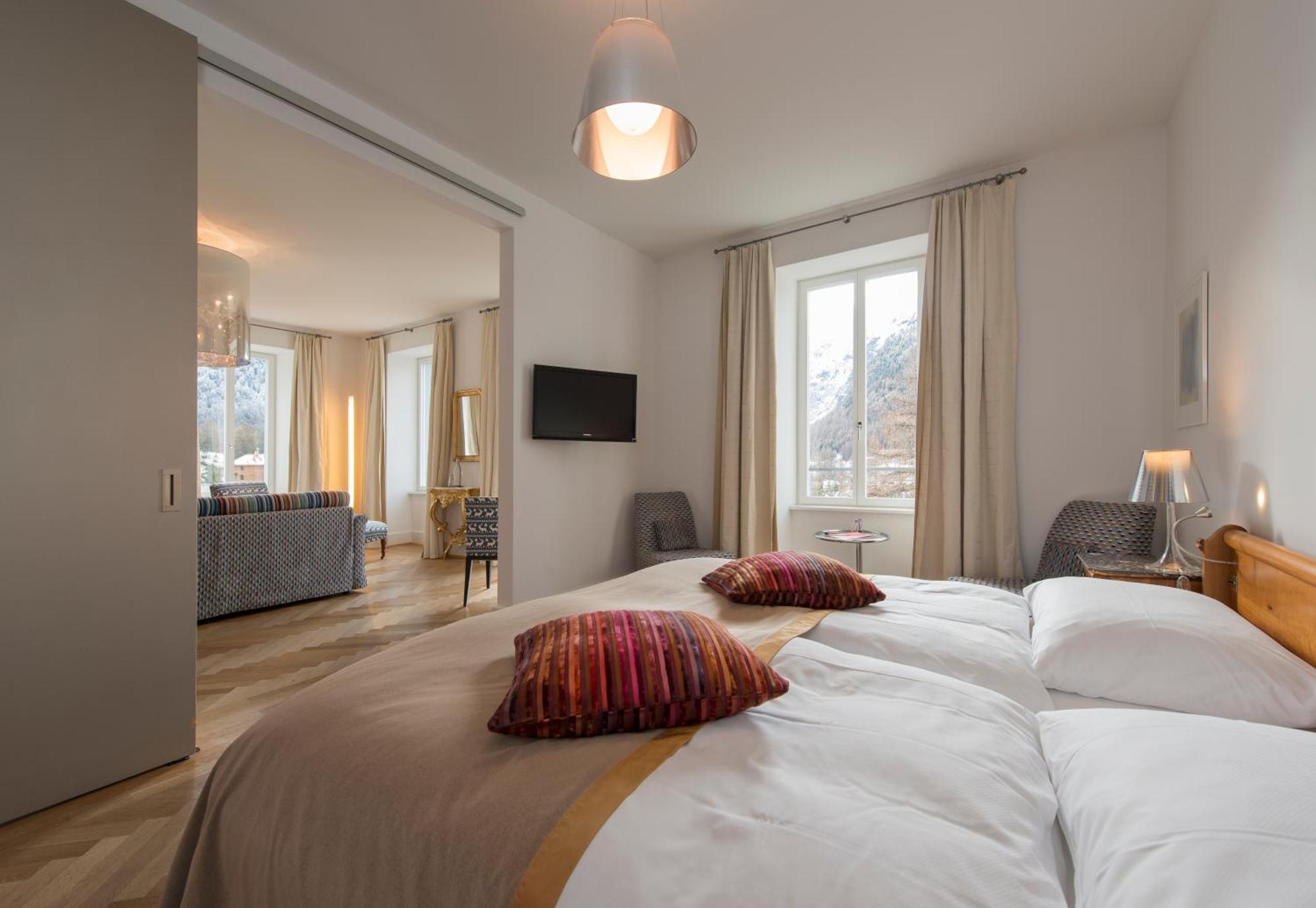 Hotel Saratz Pontresina Exteriör bild
