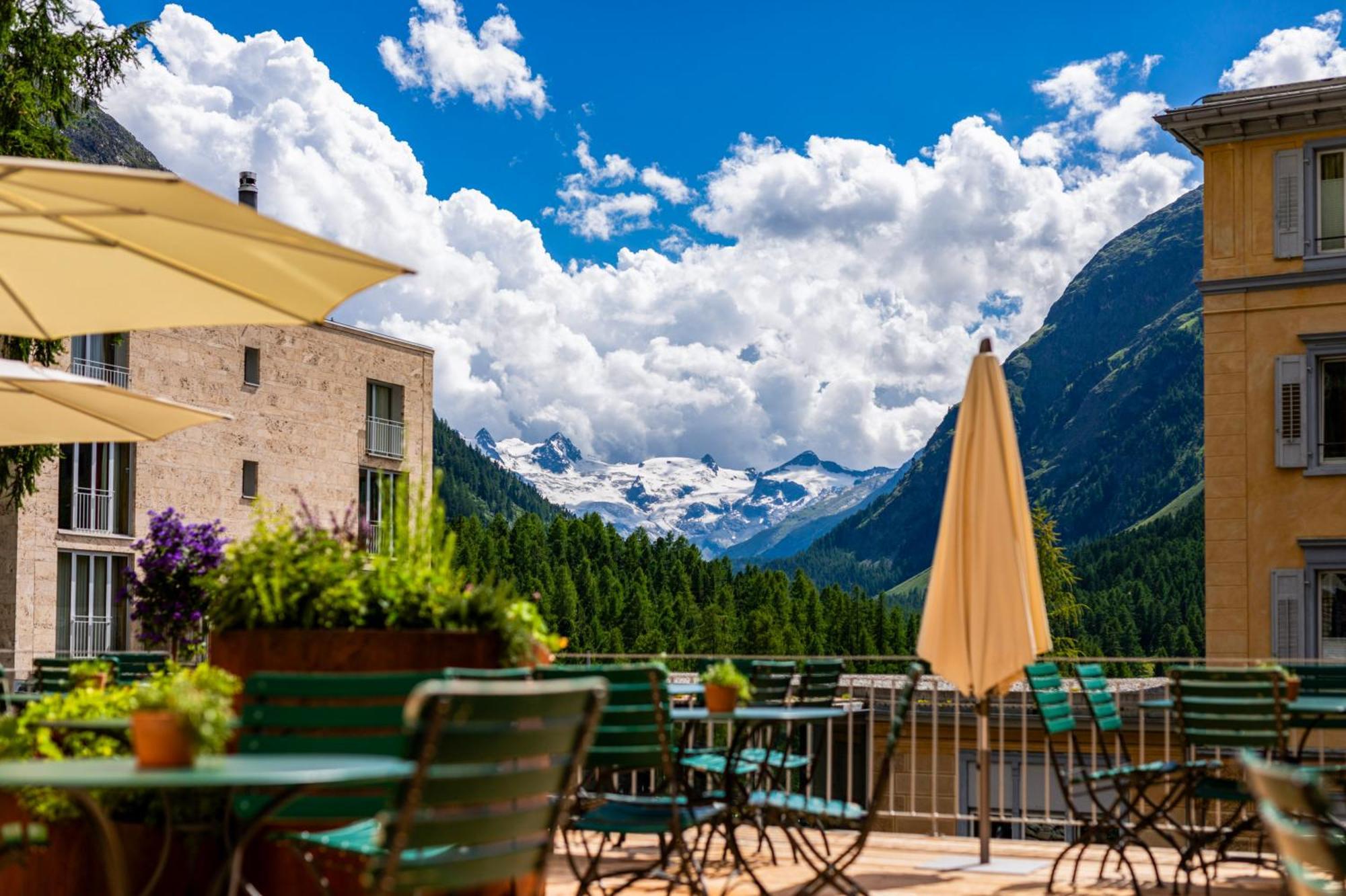 Hotel Saratz Pontresina Exteriör bild